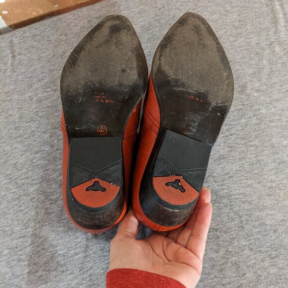 Joe Sanchez Red Booties - Picture 5 of 5